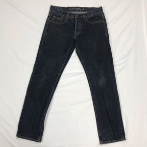 Aeropostale slim straight dark blue jeans 29/30